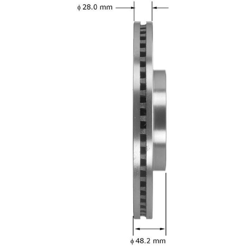 BENDIX DRUM & ROTORS PRT5897 BENDIX Disc Brake Rotor