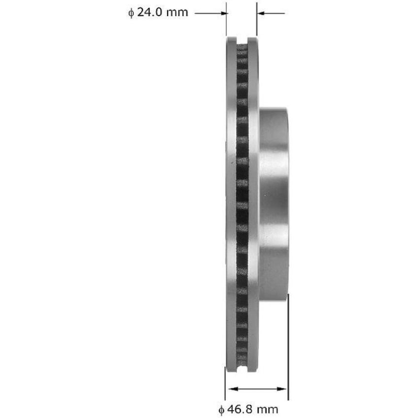 BENDIX DRUM & ROTORS PRT5899 BENDIX Disc Brake Rotor