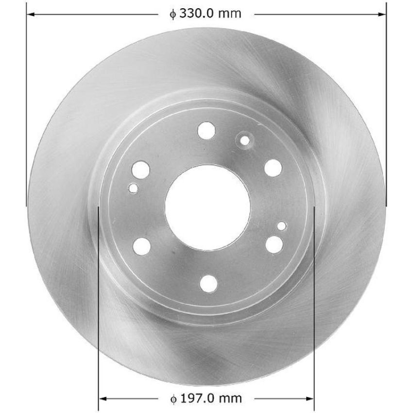 BENDIX DRUM & ROTORS PRT5903 BENDIX Disc Brake Rotor