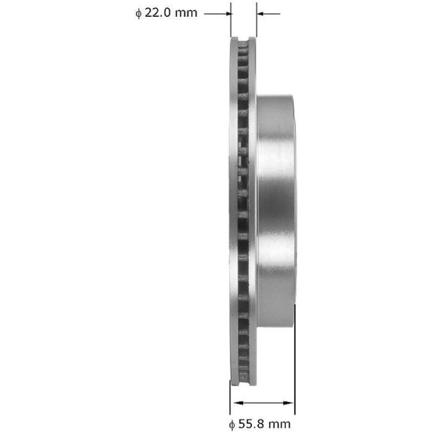 BENDIX DRUM & ROTORS PRT5919 BENDIX Disc Brake Rotor