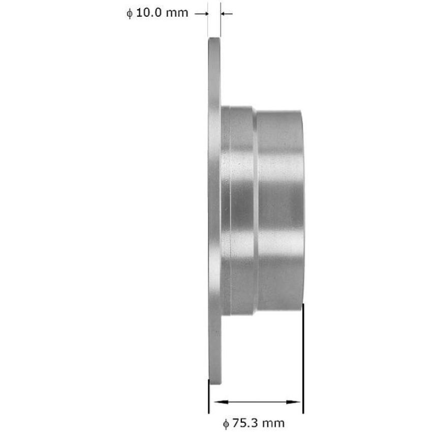 BENDIX DRUM & ROTORS PRT5924 BENDIX Disc Brake Rotor