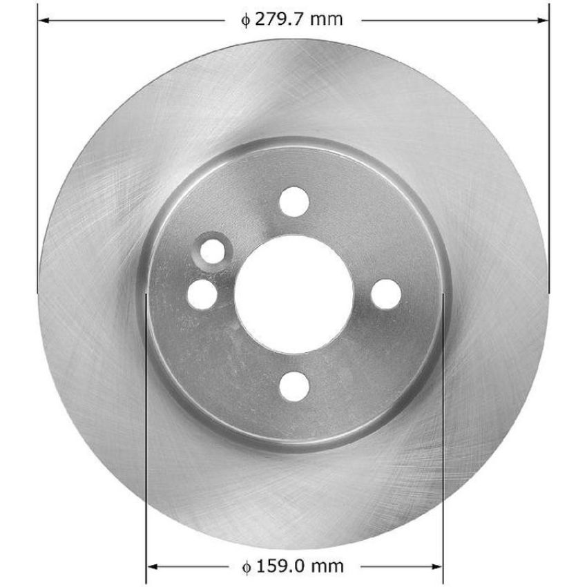 BENDIX DRUM & ROTORS PRT5926 BENDIX Disc Brake Rotor