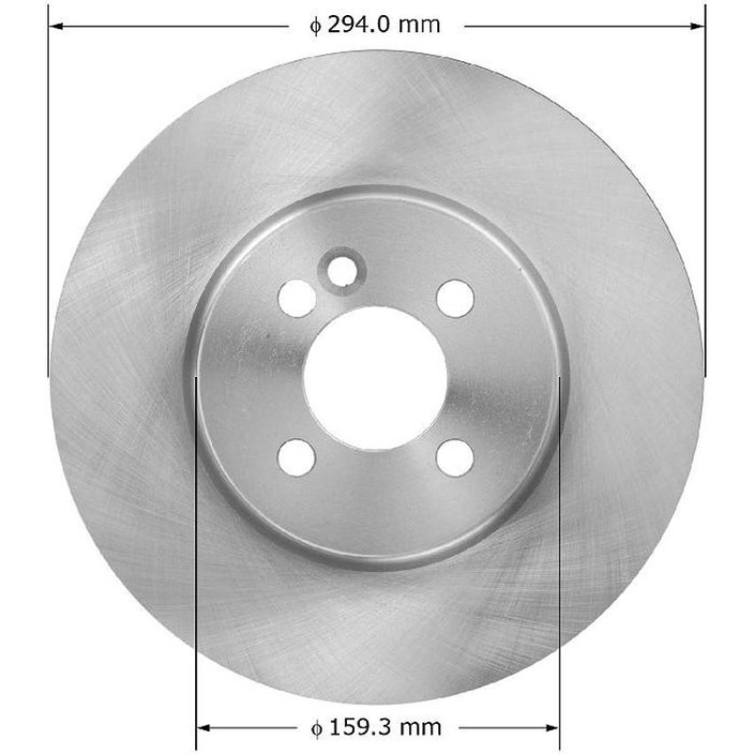 BENDIX DRUM & ROTORS PRT5927 BENDIX Disc Brake Rotor