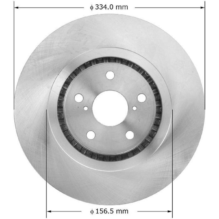 BENDIX DRUM & ROTORS PRT5930 BENDIX Disc Brake Rotor