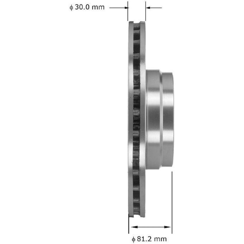 BENDIX DRUM & ROTORS PRT5935 BENDIX Disc Brake Rotor