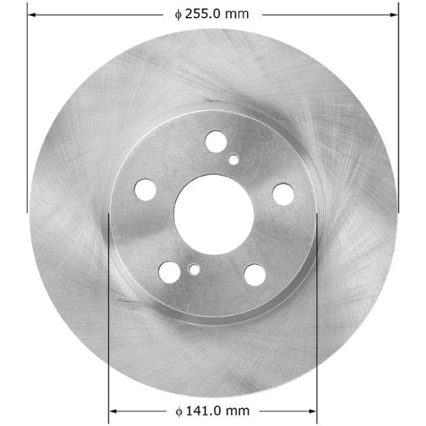 BENDIX DRUM & ROTORS PRT5944 BENDIX Disc Brake Rotor
