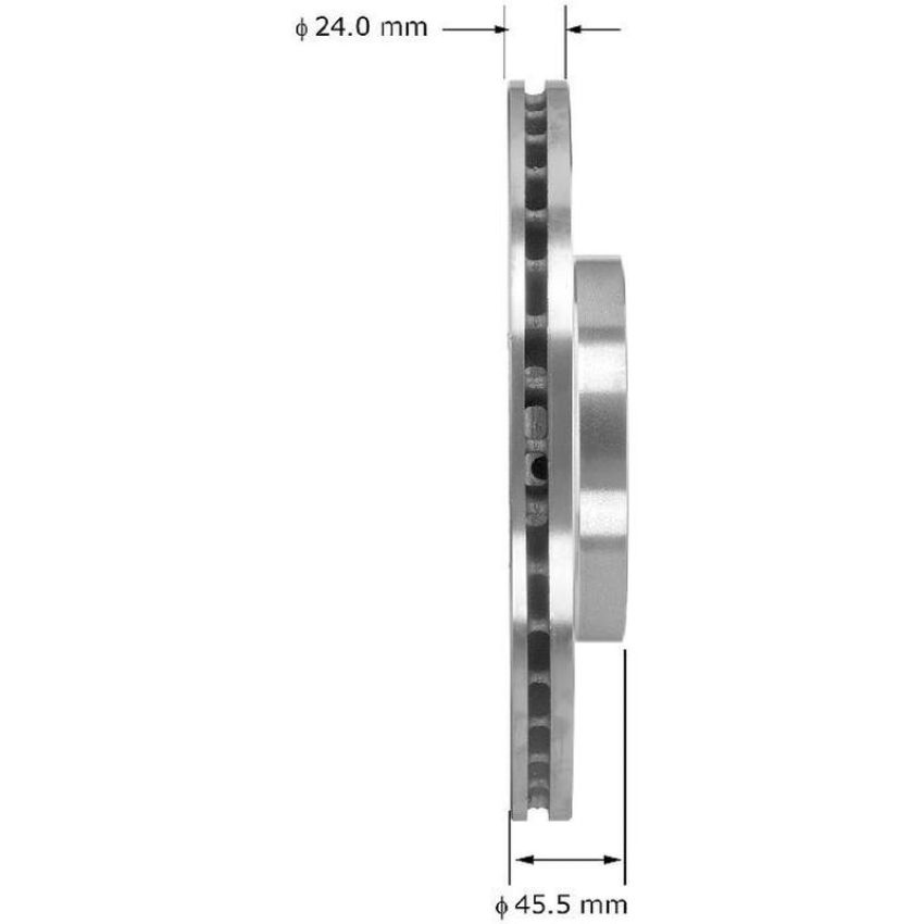 BENDIX DRUM & ROTORS PRT5946 BENDIX Disc Brake Rotor