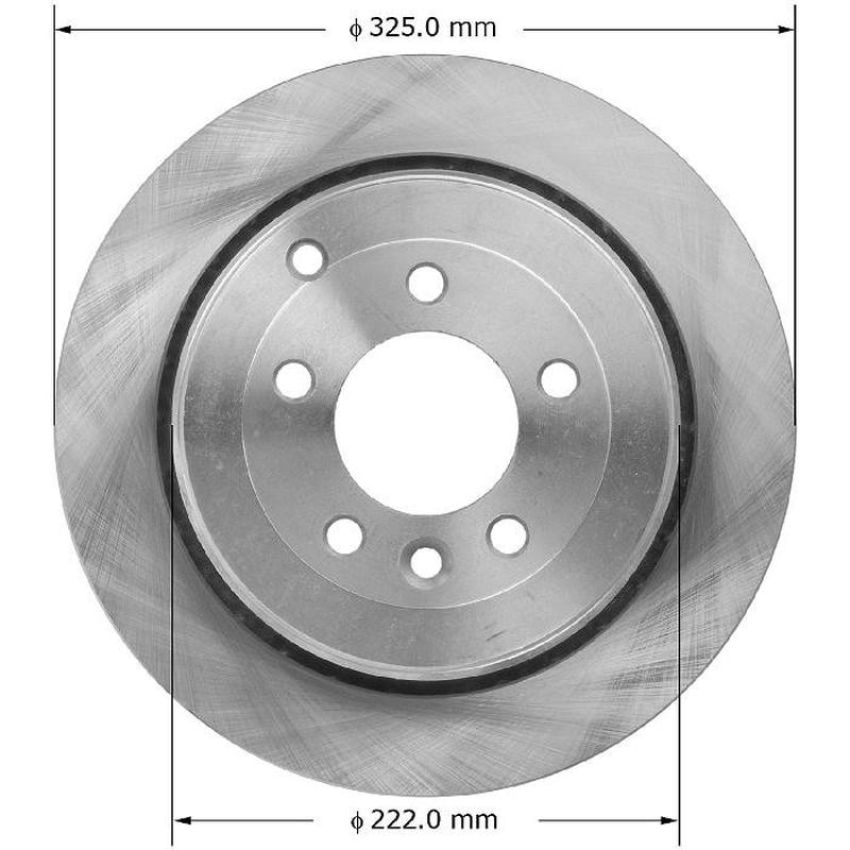 BENDIX DRUM & ROTORS PRT5947 BENDIX Disc Brake Rotor