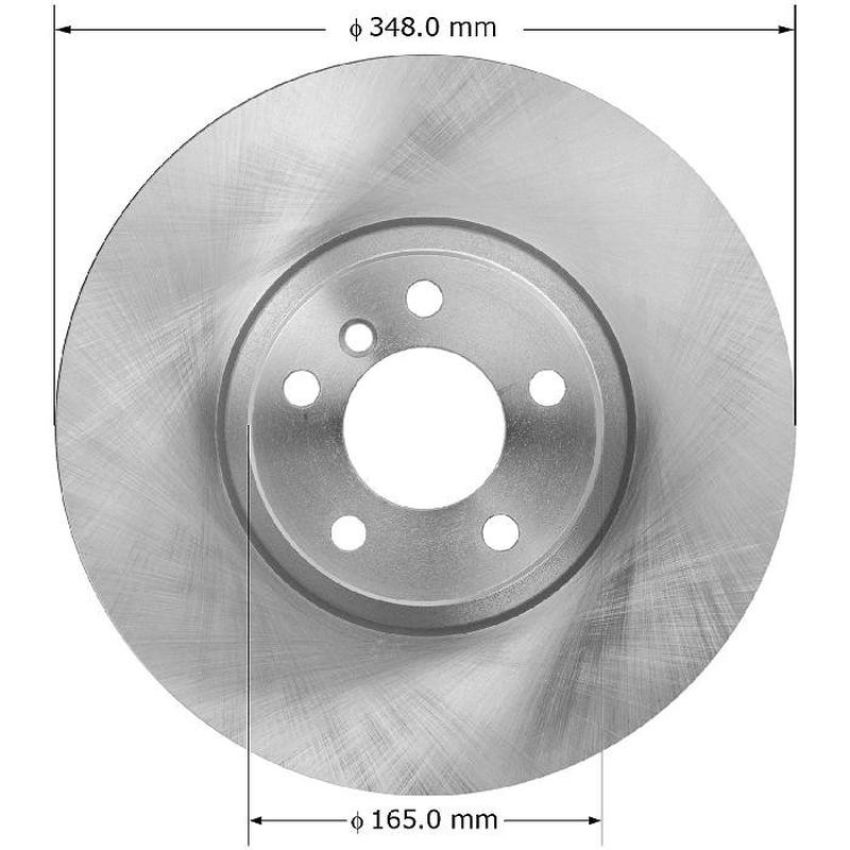 BENDIX DRUM & ROTORS PRT5969 BENDIX Disc Brake Rotor