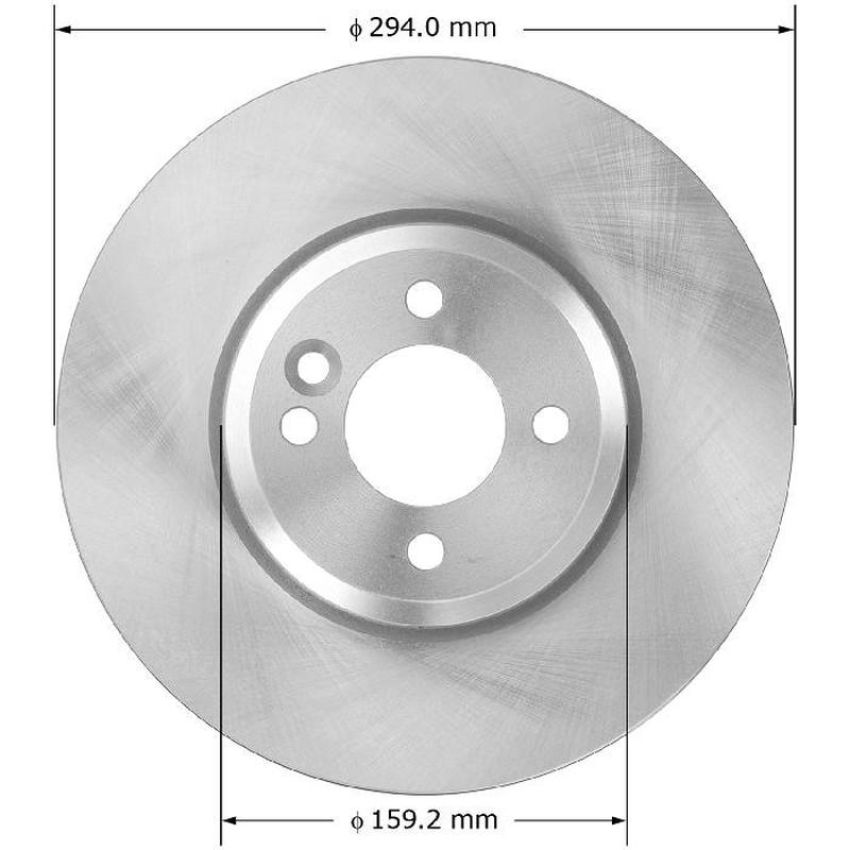 BENDIX DRUM & ROTORS PRT5984 BENDIX Disc Brake Rotor