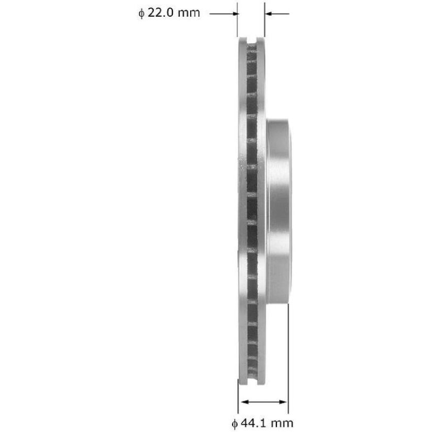 BENDIX DRUM & ROTORS PRT5984 BENDIX Disc Brake Rotor