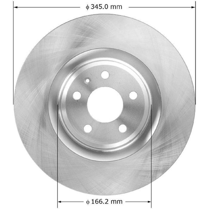 BENDIX DRUM & ROTORS PRT5994 BENDIX Disc Brake Rotor