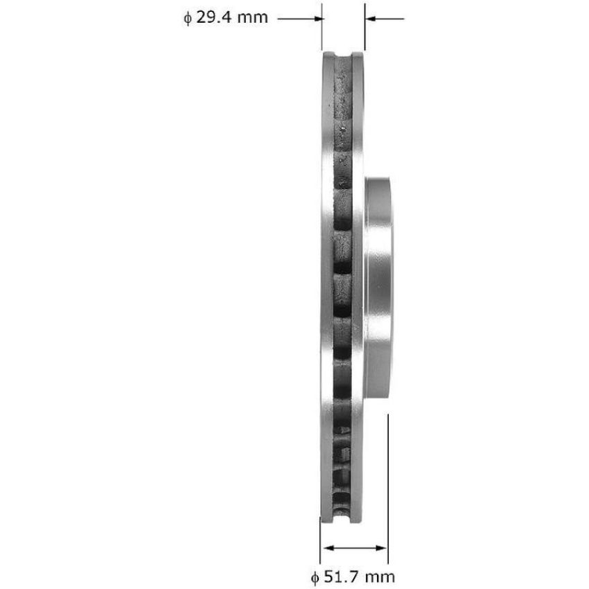BENDIX DRUM & ROTORS PRT5994 BENDIX Disc Brake Rotor