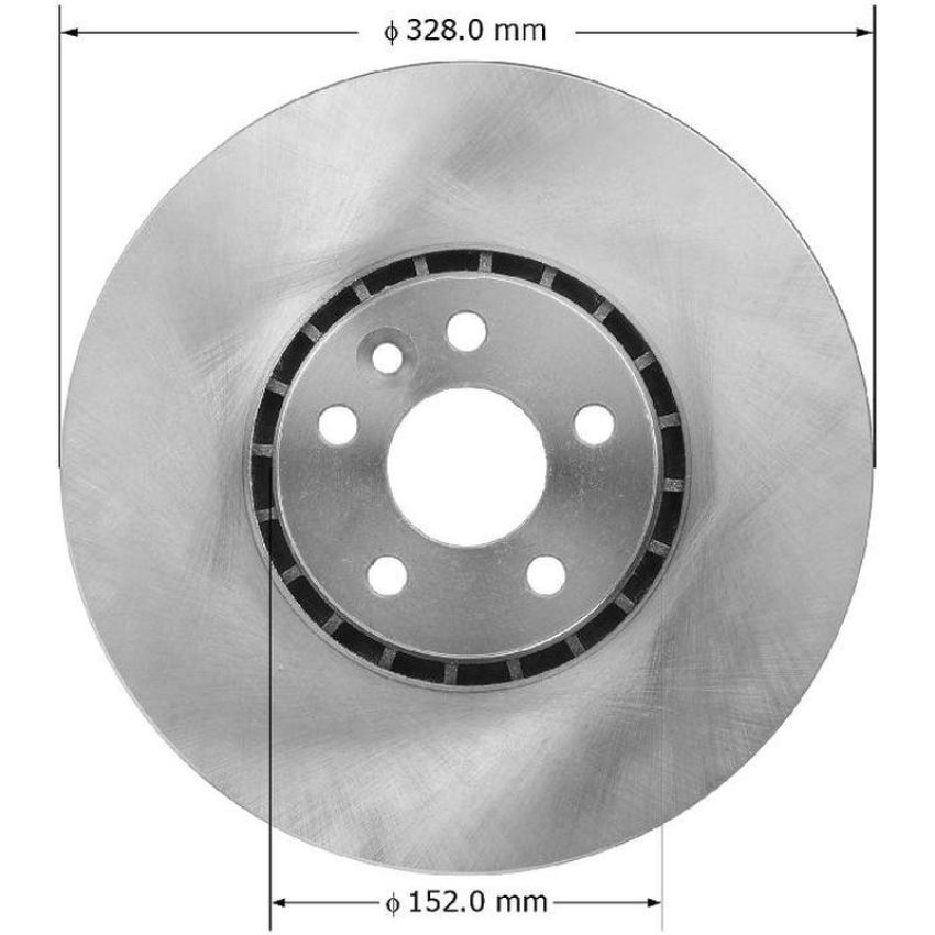 BENDIX DRUM & ROTORS PRT6009 BENDIX Disc Brake Rotor