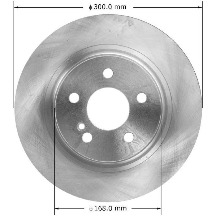 BENDIX DRUM & ROTORS PRT6021 BENDIX Disc Brake Rotor