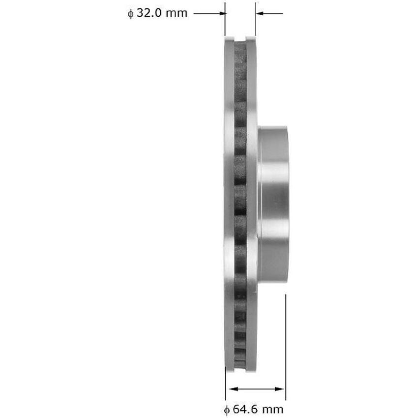 BENDIX DRUM & ROTORS PRT6029 BENDIX Disc Brake Rotor