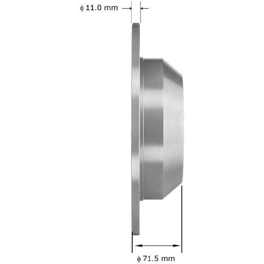 BENDIX DRUM & ROTORS PRT6037 BENDIX Disc Brake Rotor