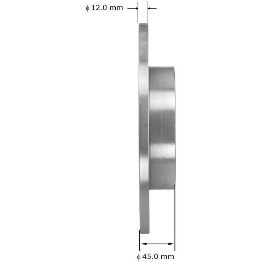 BENDIX DRUM & ROTORS PRT6062 BENDIX Disc Brake Rotor