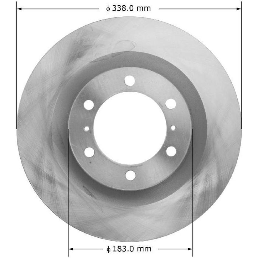 BENDIX DRUM & ROTORS PRT6066 BENDIX Disc Brake Rotor