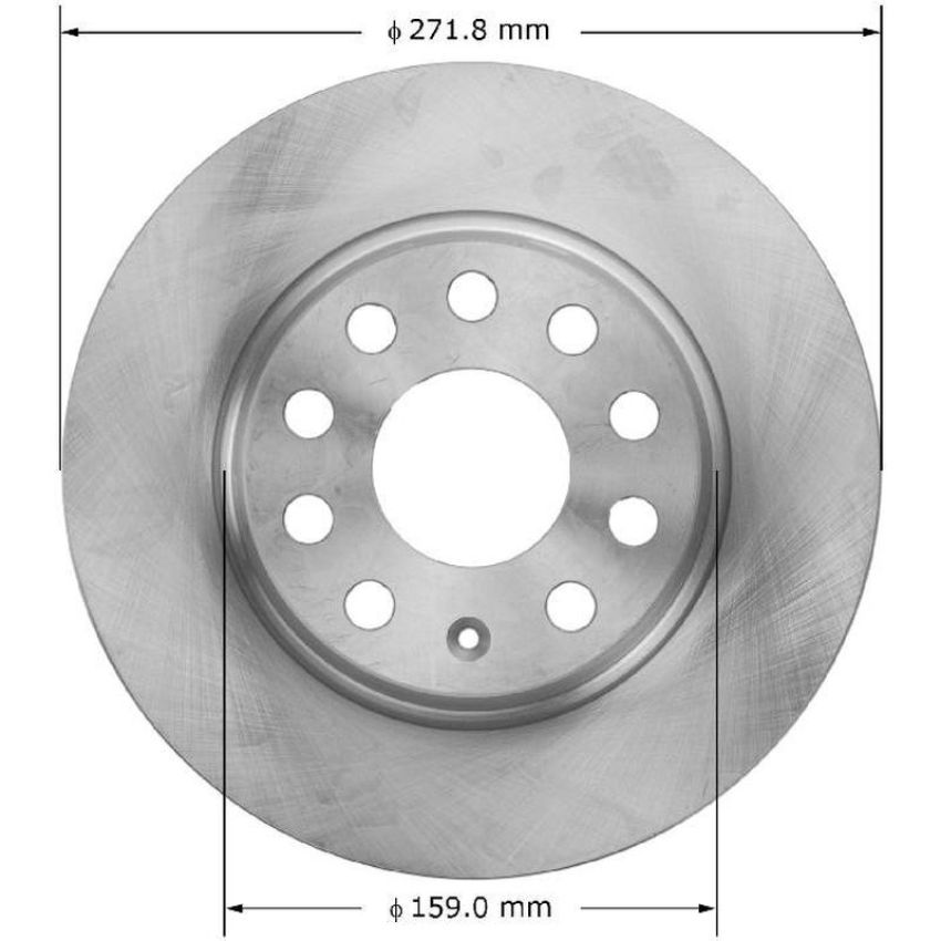 BENDIX DRUM & ROTORS PRT6086 BENDIX Disc Brake Rotor