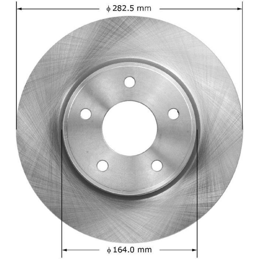 BENDIX DRUM & ROTORS PRT6120 BENDIX Disc Brake Rotor
