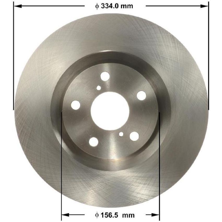 BENDIX DRUM & ROTORS PRT6144 BENDIX Disc Brake Rotor