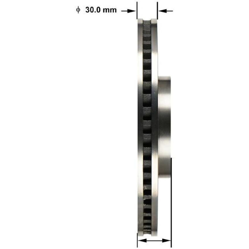 BENDIX DRUM & ROTORS PRT6144 BENDIX Disc Brake Rotor