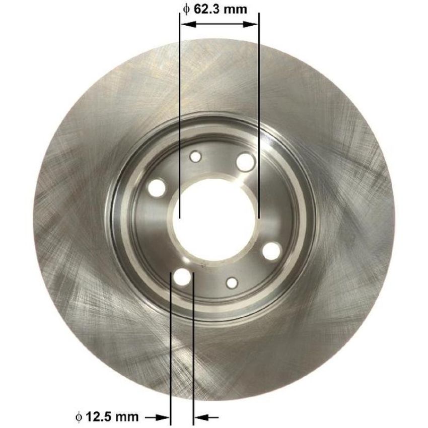 BENDIX DRUM & ROTORS PRT6146 BENDIX Disc Brake Rotor