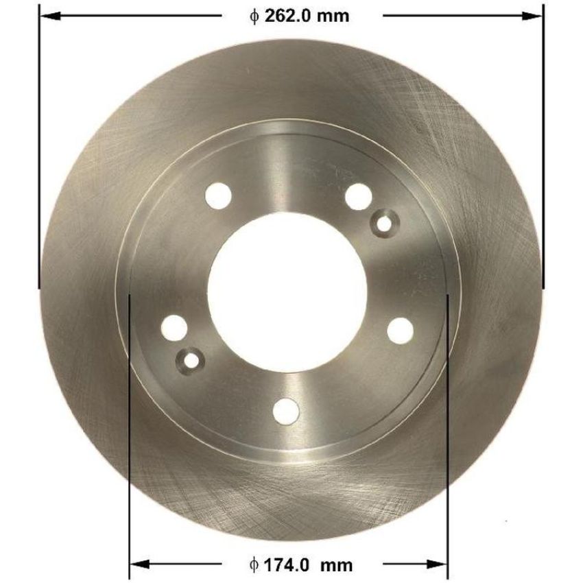 BENDIX DRUM & ROTORS PRT6149 BENDIX Disc Brake Rotor