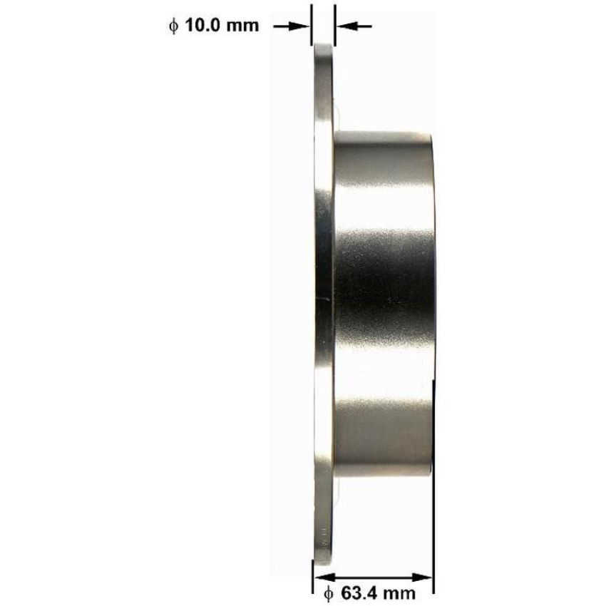BENDIX DRUM & ROTORS PRT6157 BENDIX Disc Brake Rotor