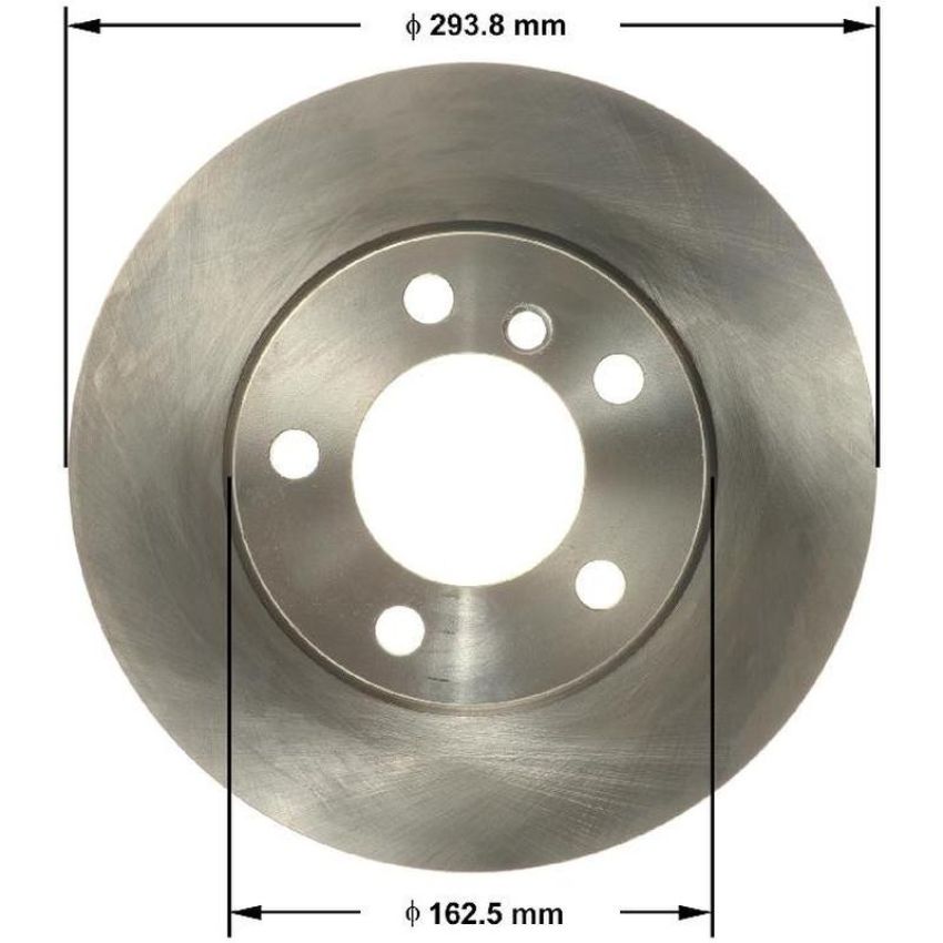 BENDIX DRUM & ROTORS PRT6160 BENDIX Disc Brake Rotor