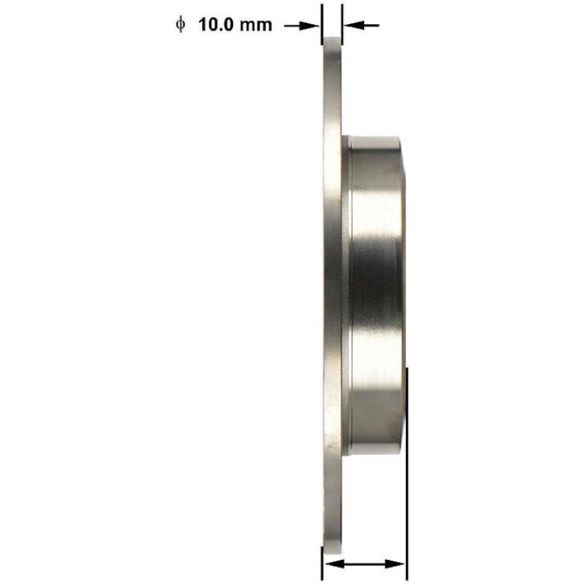 BENDIX DRUM & ROTORS PRT6165 BENDIX Disc Brake Rotor