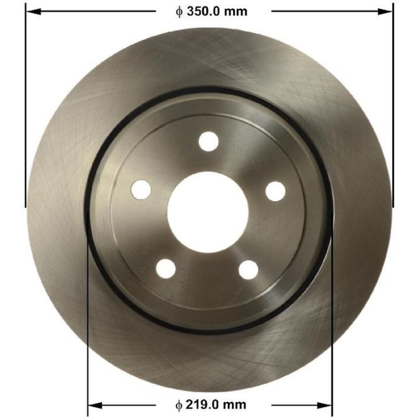 BENDIX DRUM & ROTORS PRT6173 BENDIX Disc Brake Rotor