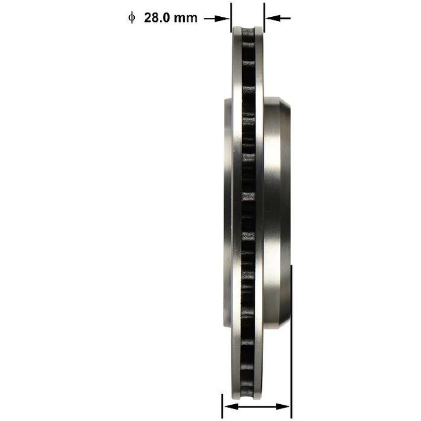 BENDIX DRUM & ROTORS PRT6173 BENDIX Disc Brake Rotor