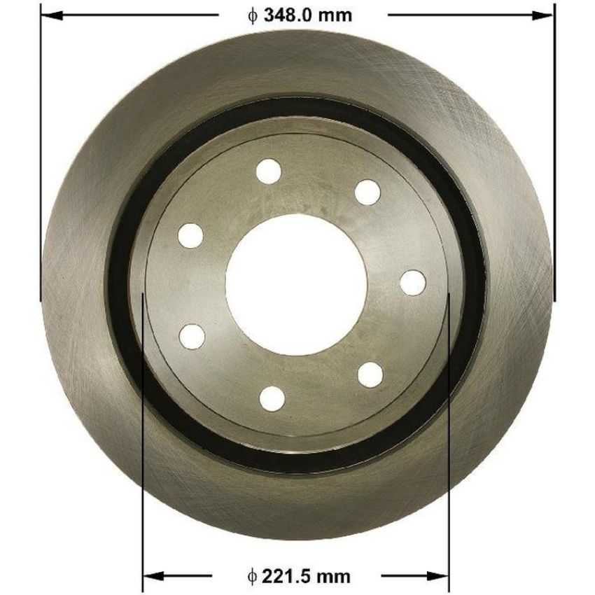 BENDIX DRUM & ROTORS PRT6178 BENDIX Disc Brake Rotor