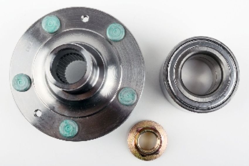 SKF BR930177K SKF Front Wheel Hub Bearing Kit FWD BR930177K For 2003-2011 Ford Fusion Mazda 6