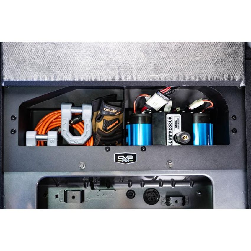 DV8 Offroad CMBR-01 Ford Bronco Air Compressor Mount & Storage Box