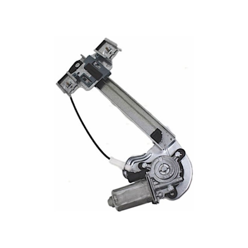 LH RR PWR WINDOW REGULATOR W/ MOTOR BONNEVILLE 01-05
