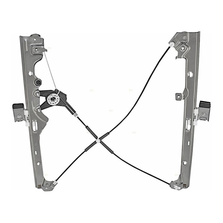 RH FRONT DOOR GLASS REGULATOR POWER; W/O MOTOR CHEVROLET SILVERADO/GMC SIERRA 1500 1999-2006
