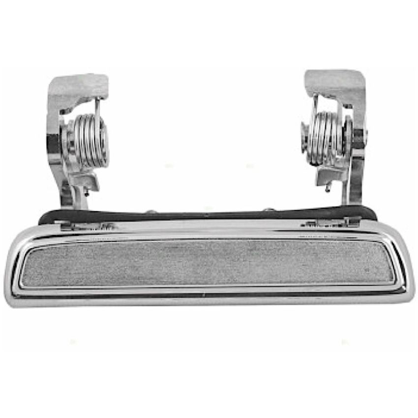 LH OUTER DOOR HANDLE CHR MUSTANG II 74-78; TORINO 74-76; FORD P/U 73-79; BRONCO 7 8-79