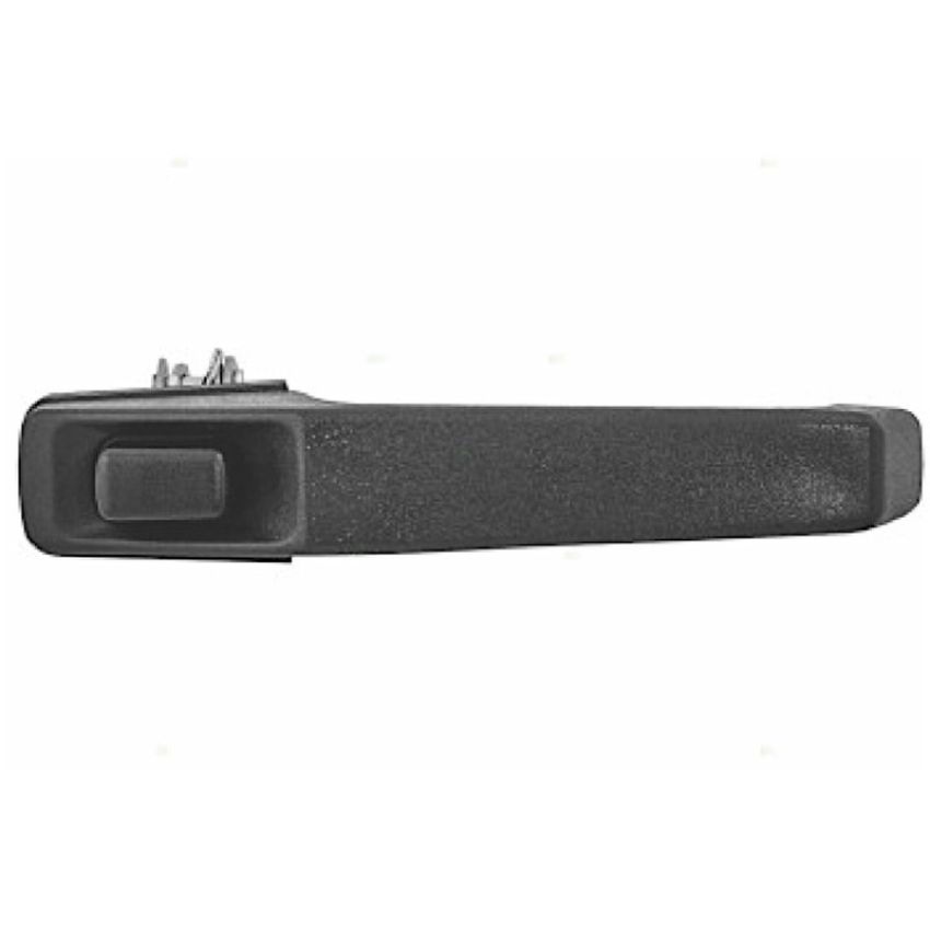 LH OUTER DOOR HANDLE BLK CHEROKEE/WAGONEER 90-96; COMANCHE P/U 90-92