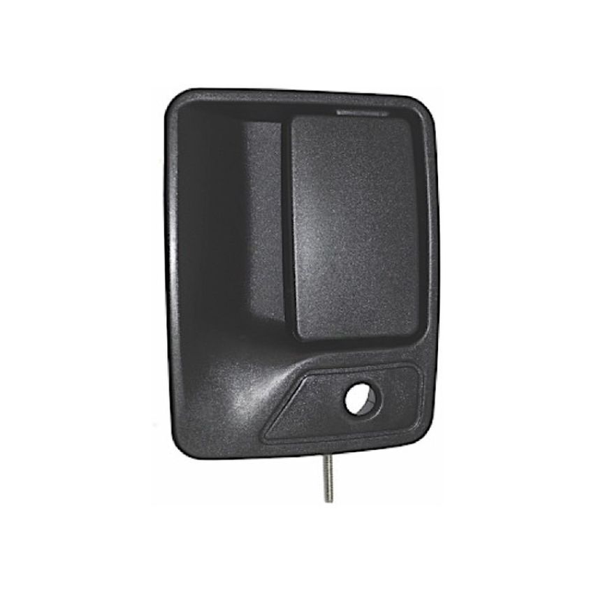 LH FRONT OUTER DOOR HANDLE BLK F-SERIES SUPERDUTY P/U 03/15/99-07; EXCURSION 00-05