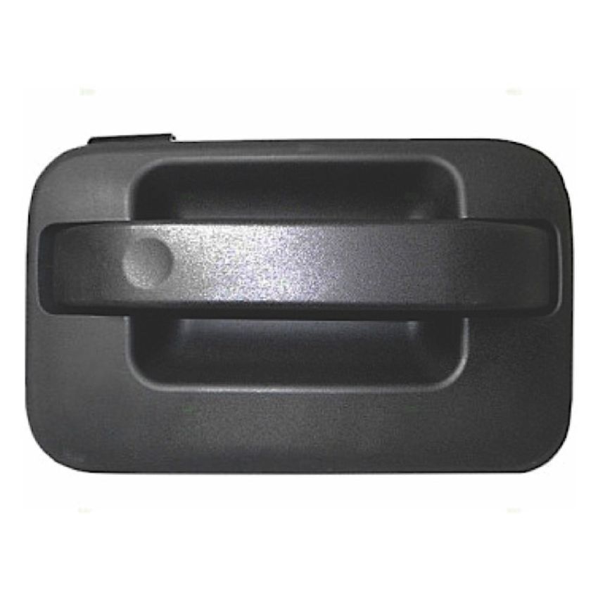 RH OUTER FRONT DOOR HANDLE BLK TEXTURED W/ KEYLESS ENTRY F150 04-08