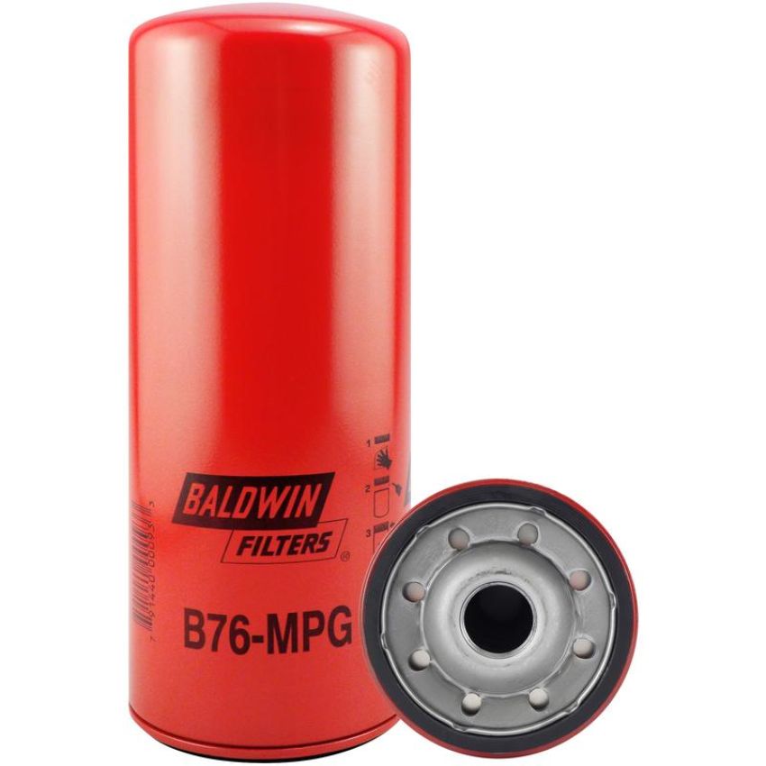 BALDWIN FILTERS B76-MPG Max Perf Glass F-F Lube Spin-on