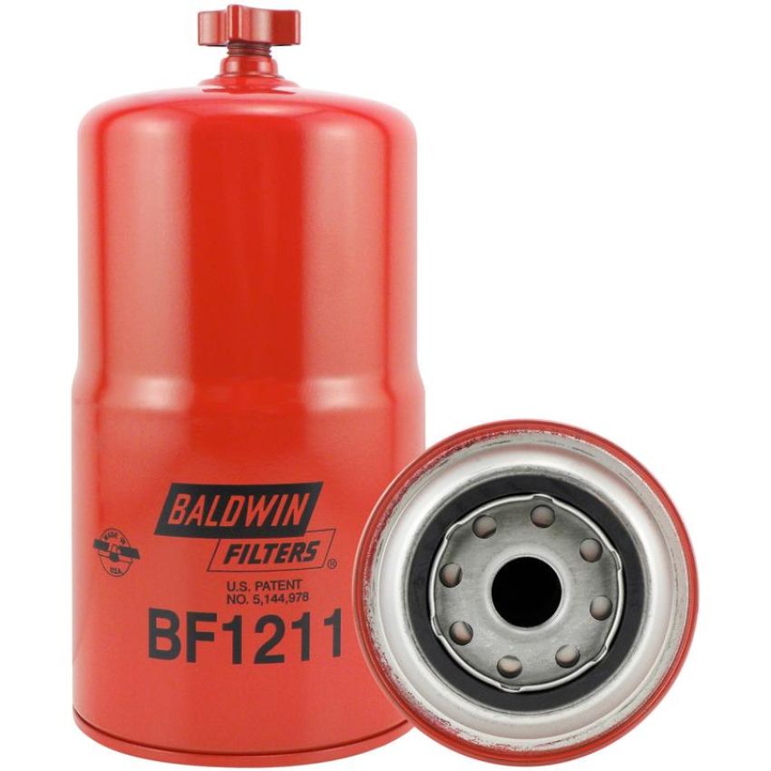 BALDWIN FILTERS BF1211 Fuel Spin-on with Drain