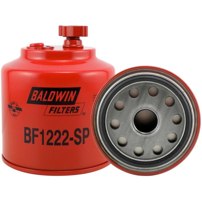 BALDWIN FILTERS BF1222-SP FWS Spin-on w/Drain, Sensor Port