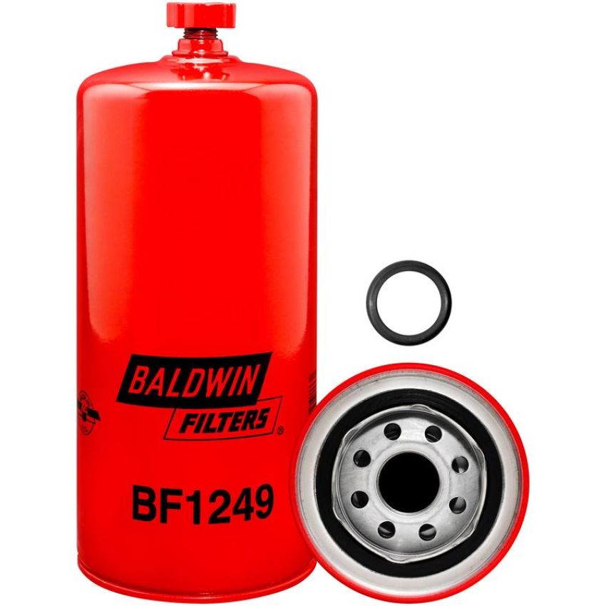 BALDWIN FILTERS BF1249 Fuel/Water Separator Spin-on with Drain
