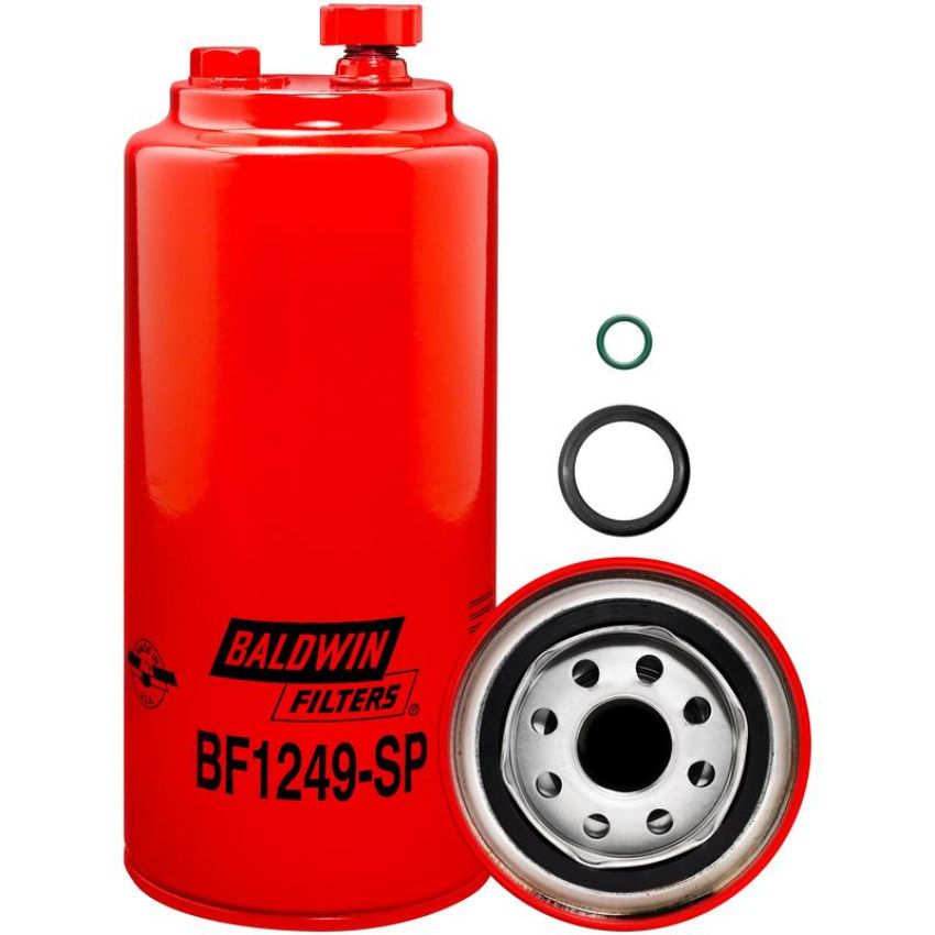 BALDWIN FILTERS BF1249-SP FWS Spin-on with Drain, Sensor Port