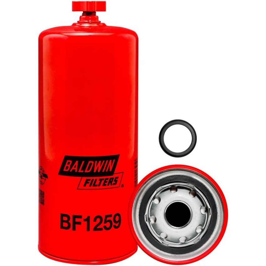 BALDWIN FILTERS BF1259 Fuel/Water Separator Spin-on with Drain