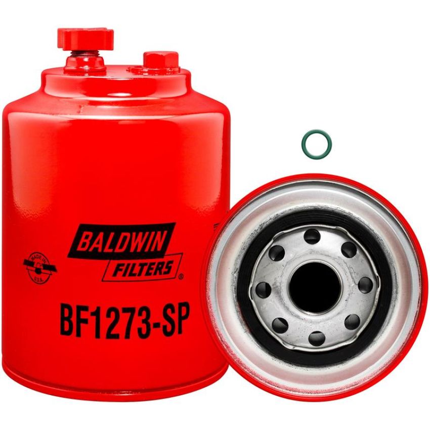 BALDWIN FILTERS BF1273-SP FWS Spin-on with Drain and Sensor Port